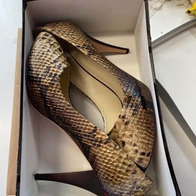 Innovare Womens  Size 9.5 Heels Animal print / Brown 