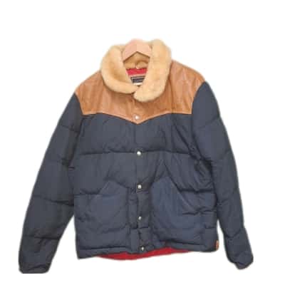 Penfield Mens  Size XL Puffer Blue / Multicoloured 