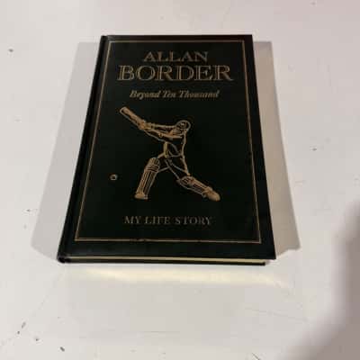 ALLAN BORDER Beyond Ten Thousand Signed Copy