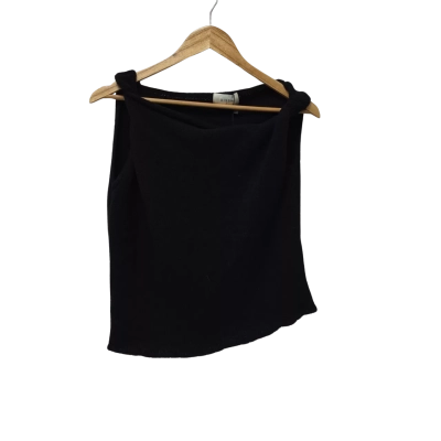 Dissh Womens  Size M Tank Top Black  