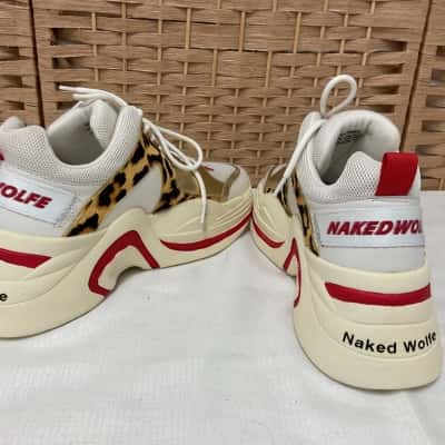 Women's Naked Wolfe Track Sneakers Size 9.5-10 Trainers Ladies Exercise Walking 