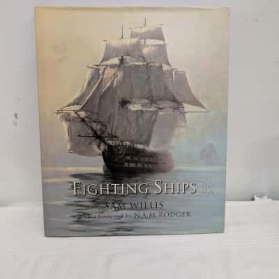 Fighting Ships 1750-1850 by Sam Willis (Large Book)