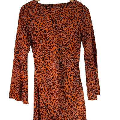 Lulu & Rose cheetah print mini dress size S