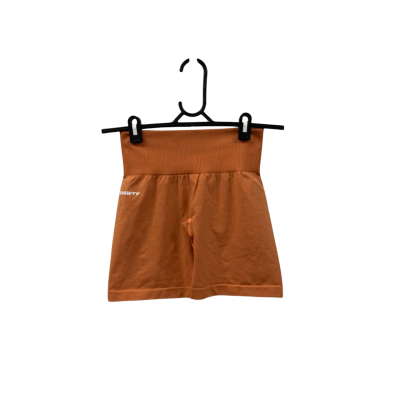 Shawty Women’s Orange/Burnt Orange Bike Shorts Size XS