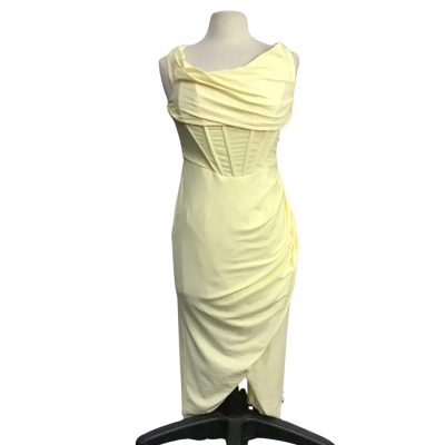 Showpo Womens  Size 10 Aidia Midi Off The Shoulder Dress 