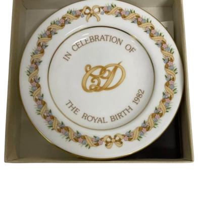 Vintage Wedgewood 1982 Royal Birth of Prince William 