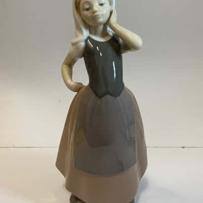 Peasant Girl Figure by Nao Llardo