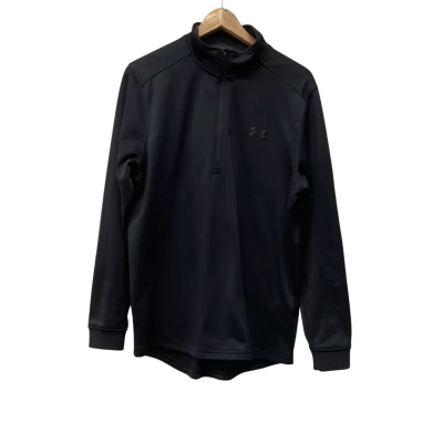 Under Armour Mens  Size M Quarter Zip Jumper Black  