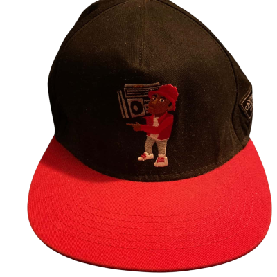  Cayler & SOS Unisex  Size One Size Black  / Red SnapBack Cap 