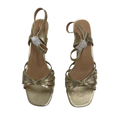 Women’s I Love Billy Heel Shoes Size 41 Gold