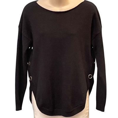 Slide Show Womens Size 10 Jumper Black