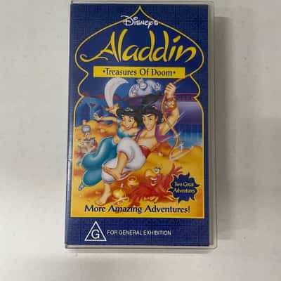 Disney, Aladdin, Video