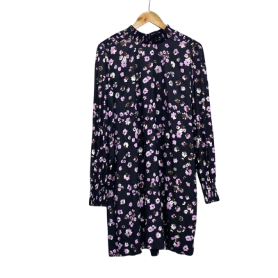 Cable Melbourne Womens  Size 14 Shift Dress Black  / Floral RRP $299