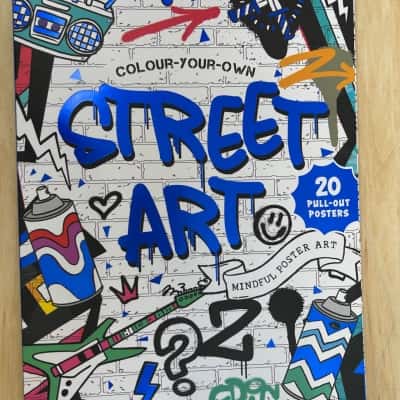 Street Art, Colour your own 