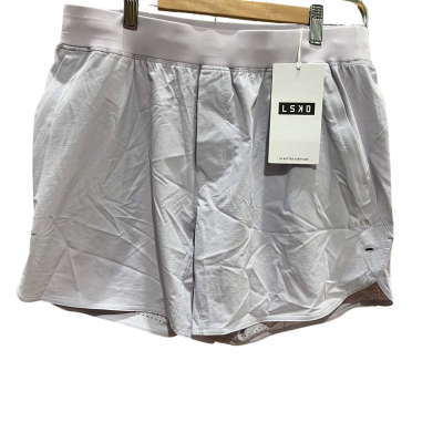 LSKD Womens  Size L Gym Shorts Lilac 