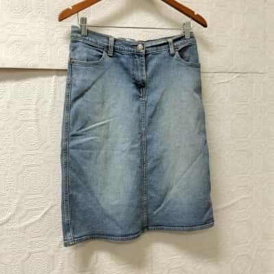 Sass & Bide Womens  Size 10 Denim Skirt VGUC