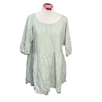 Peter Alexander Womens  Size L Mini Dress Green 