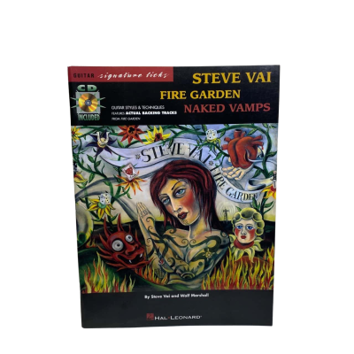 Hal Leonard - Steve Vai Fire Garden Naked Vamps Guitar Signature Licks