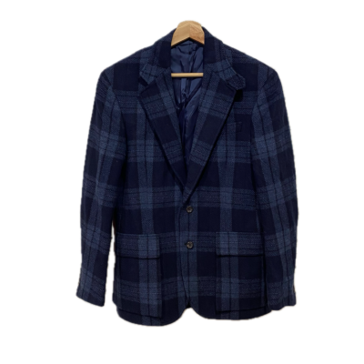 Polo Ralph Lauren Mens  Size 38 Winter Blazer Black  / Checked / Navy Blue 
