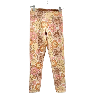Kavala Collective Flower Power Beige/Nude Leggins Size S