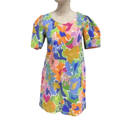 Gorman Womens  Size 6 Short Sleeve Dress  Multicoloured 