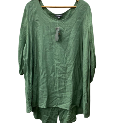 Autograph Womens  Size 22 3/4 Sleeve Top Olive 