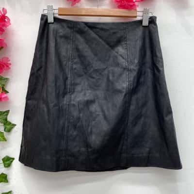 Forever New Womens Mini Skirt Size 8 Black  