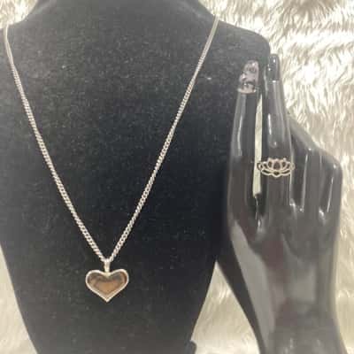  Womens Necklace / Ring Other / Silver 