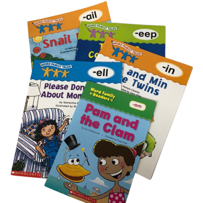  Word Family Readers 'Phonics' x 5 - Scholastic