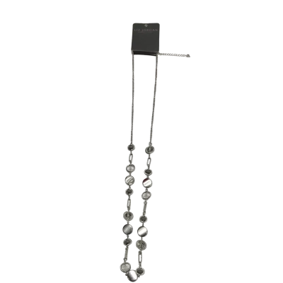 Liz Jordan Long Silver Necklace - BNWT - RRP$29.95