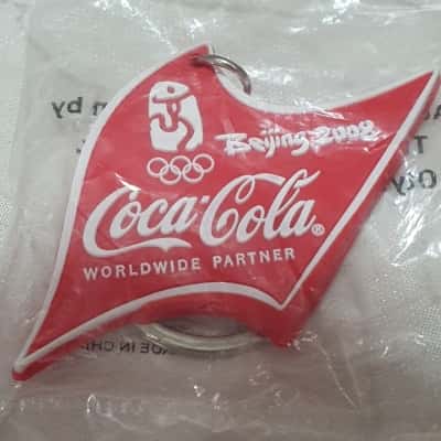 Coca-Cola Beijing 2008 Keyring New Sealed