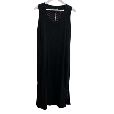 Saba Womens  Size M HANA Midi Dress Black  