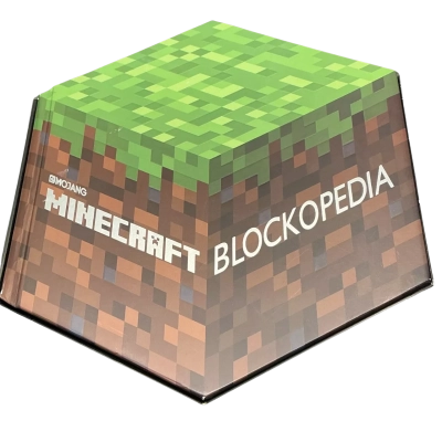 Minecraft blockpedia book/ display case 