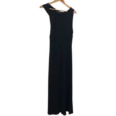 David Lawrence Womens  Size 14 Maxi Dress Black  