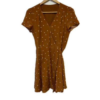 Sezane Womens Dress Size M Brown / Polka Dot 