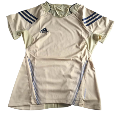 BNWT Adidas Womens  Size XL T-Shirt Gold  HTH2