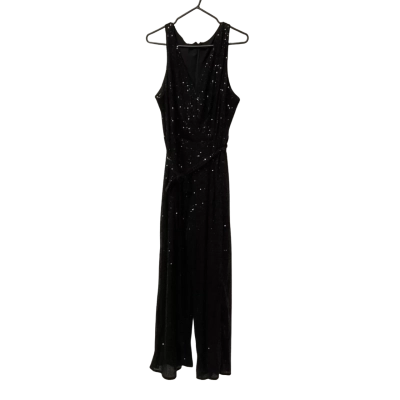 Womens City Chic Approx Size XL Sleeveless Jumpsuit Black  