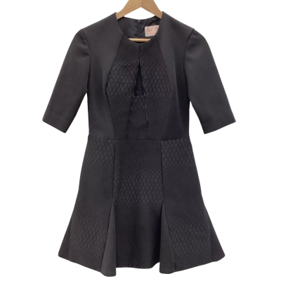 Ginger & Smart Womens  Size 10 Cocktail Dress Black  