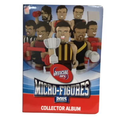 Official AFL 2015 Collector Album Micro Figures 