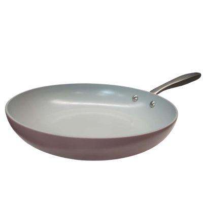 Crumble Cookware Non-stick Ceramic Fry Pan Big (Pink)