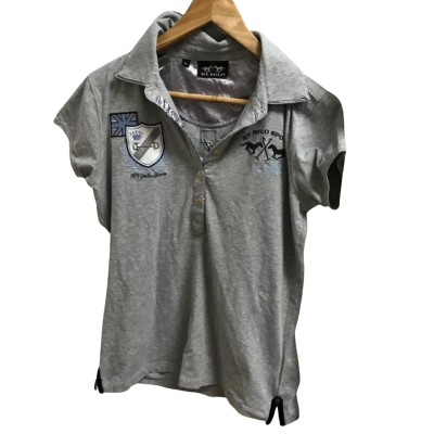  HV Polo Shirt Size XL Polo Shirt Grey 