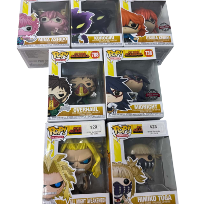 Pop vinyls My hero academia x8