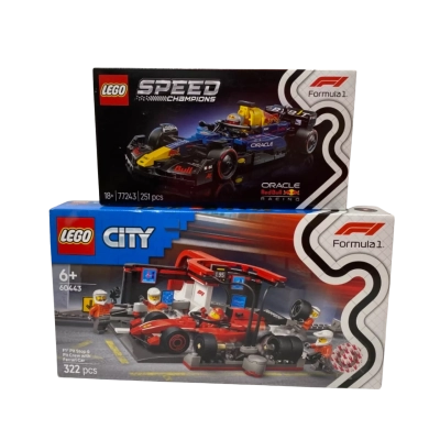 2x Brand New Lego Formula 1 Car Sets 