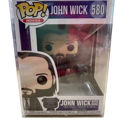 Funko Pop John Wick with dog #580 vinyl figure