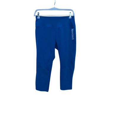 Gymshark Womens Capri Leggings Size M Blue 