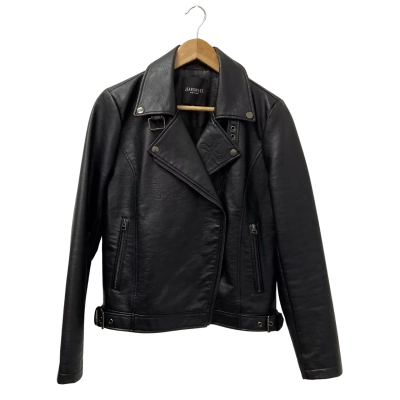 Jeanswest Womens  Size 10 Bomber Jacket Black  