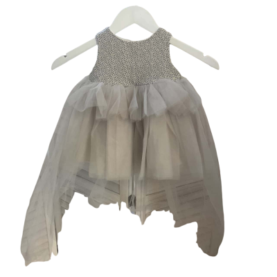 Amigo Treven Baby Kids  Size 6-12m Dress Grey / Silver 