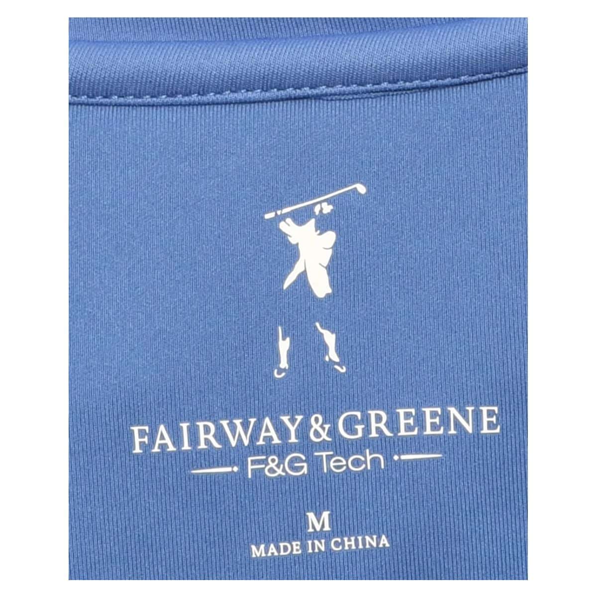 Fairway & Greene Men's Size L 1/4 Zip Jumper Navy Blue (s)