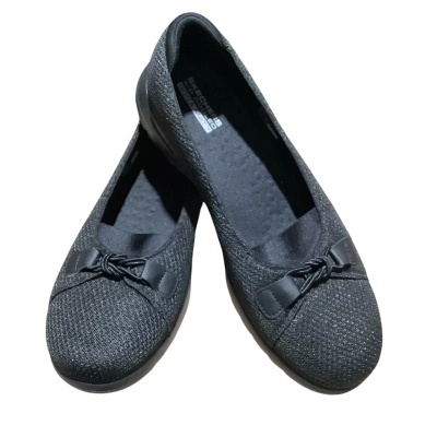 Skechers Womens  Size 11 / 41 / 8 Flats Black  Slide Ons