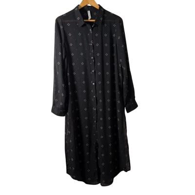 All About Eve Womens  Size 10 Maxi Dress Black  